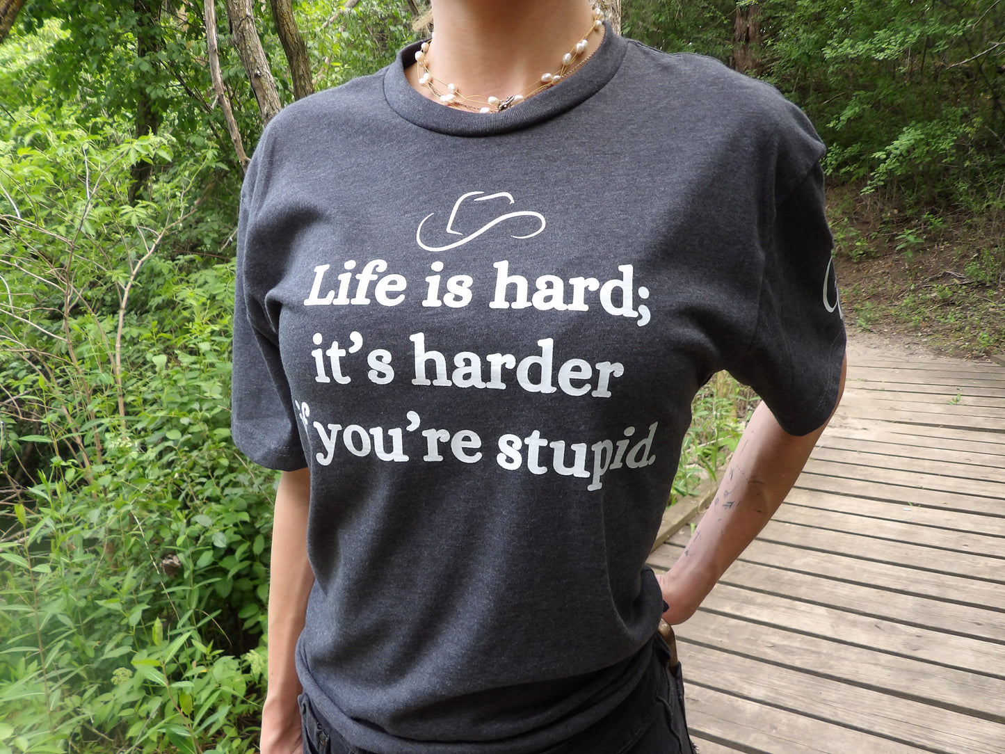 Life is Hard - Crop Top