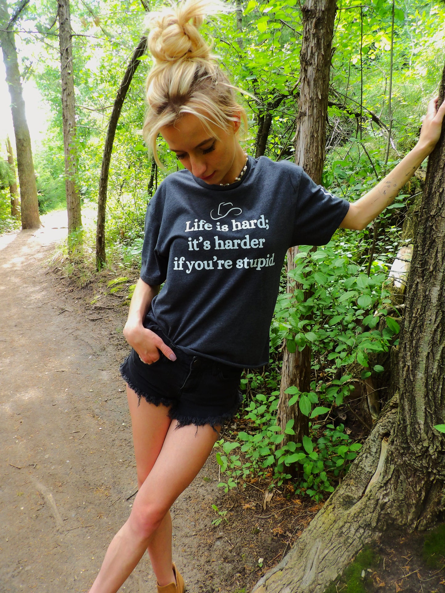 Life is Hard - Crop Top