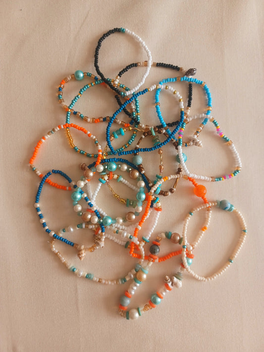 Assorted Beaded Bracelets