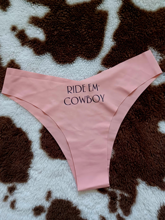 Ride em Cowboy - Womens Underwear