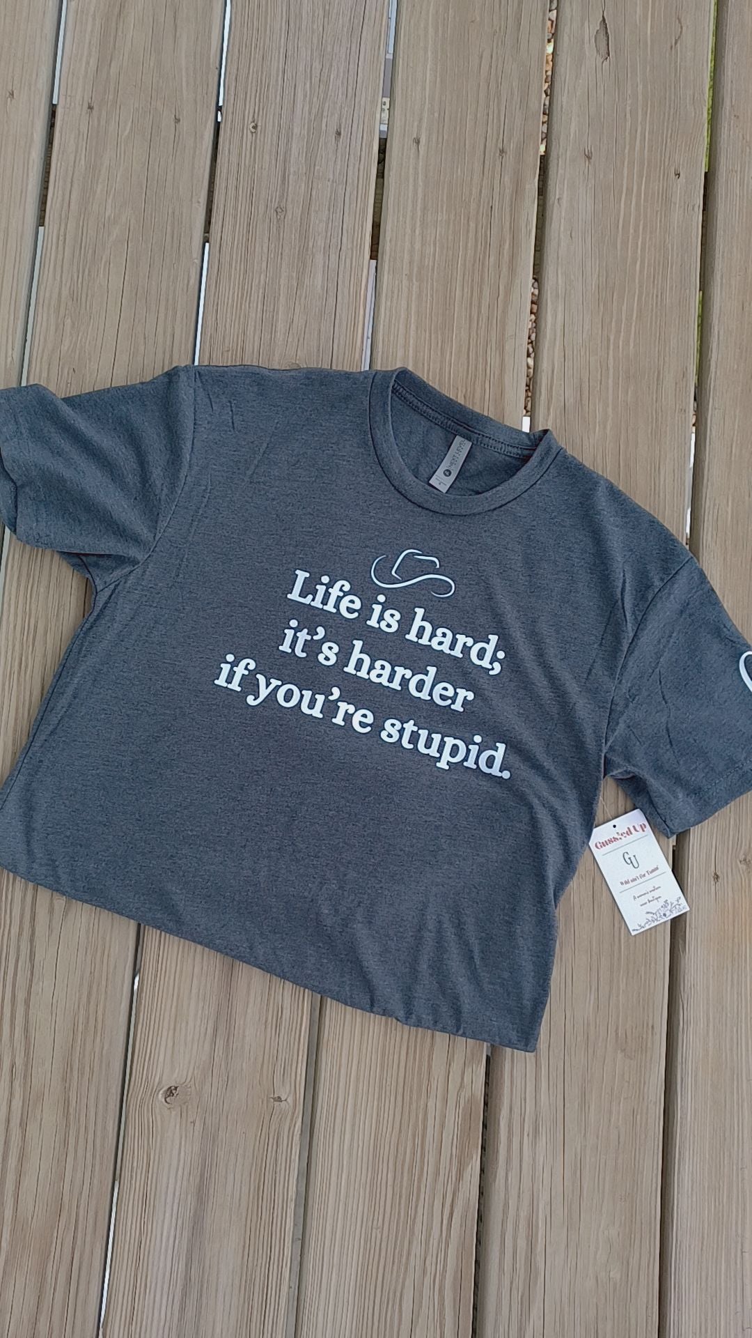 Life is Hard - Crop Top